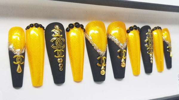 GOLDEN COCO SWITCHEM PRESS ON NAILS