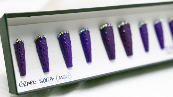 GRAPE SODA SWITCHEM PRESS ON NAILS