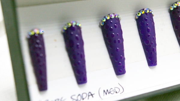 GRAPE SODA SWITCHEM PRESS ON NAILS