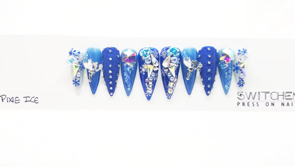 PIXIE ICE SWITCHEM PRESS ON NAILS