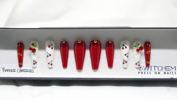 RAINIER CHERRIES SWITCHEM PRESS ON NAILS