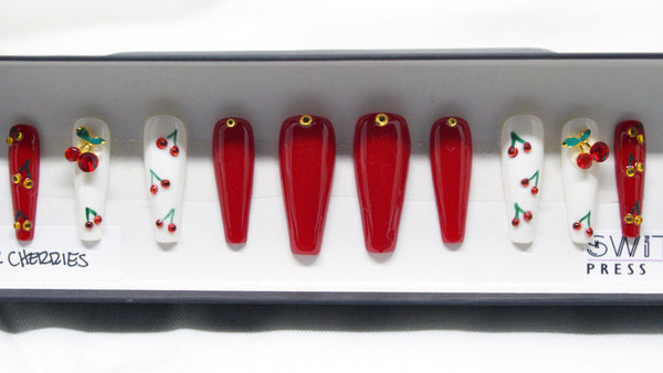 RAINIER CHERRIES SWITCHEM PRESS ON NAILS