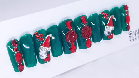 TIS THE SEASON SWITCHEM PRESS ON NAILS