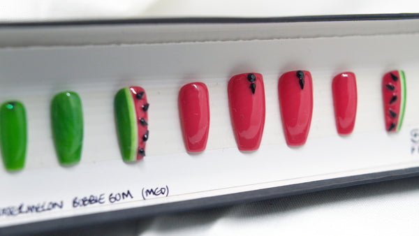 WATERMELON BUBBLEGUM SWITCHEM PRESS ON NAILS