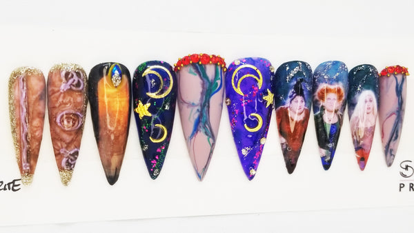 YOUR THREE FAVORITE WITCHES SWITCHEM PRESS ON NAILS